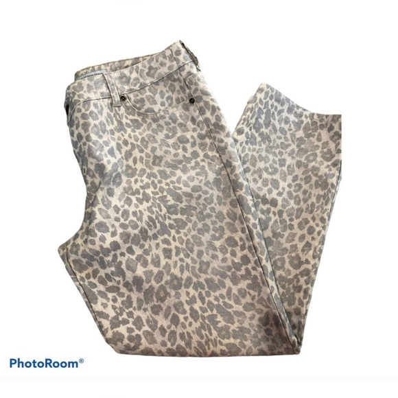 Chico's Denim - Leopard Print Jeans
